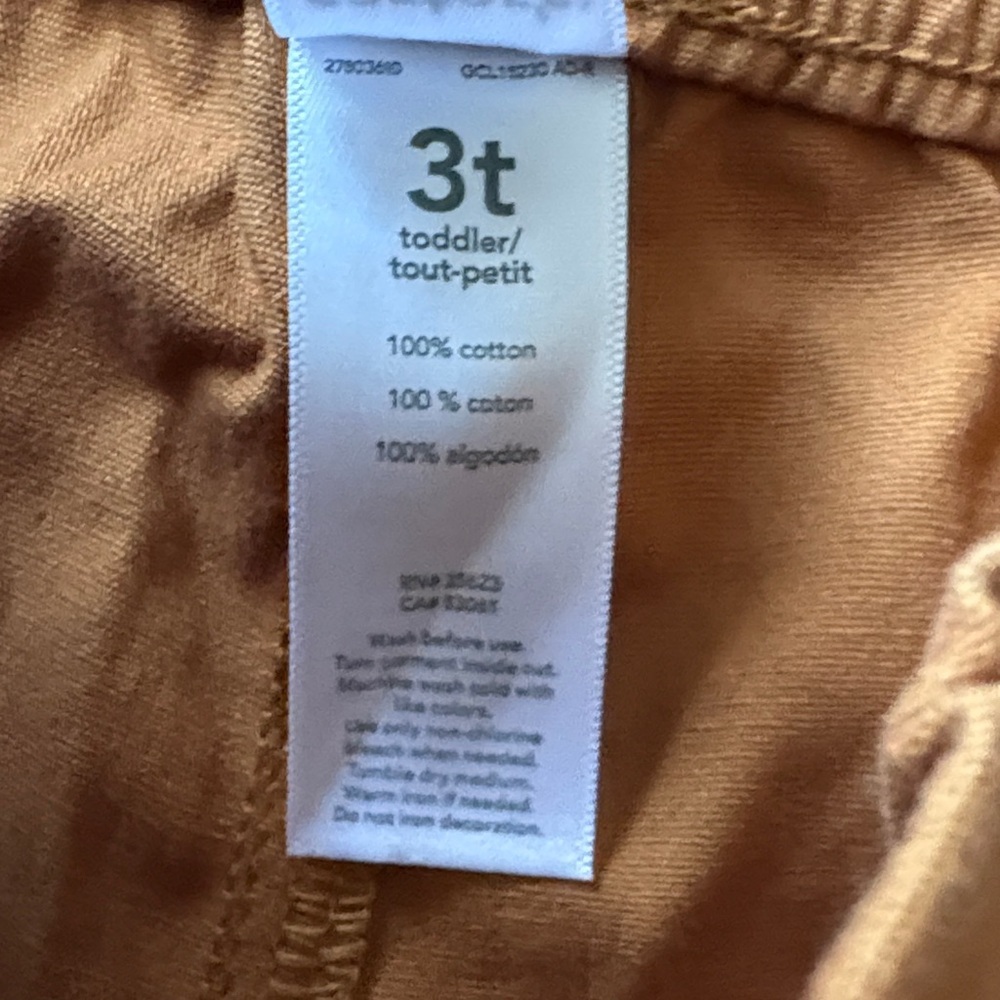 NWOT Carter’s Boys Brown Pants 3t - Picture 4 of 5